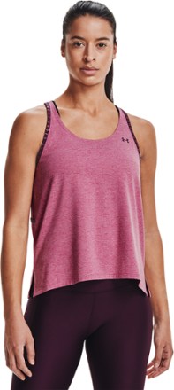 UA Knockout Mesh Back Tank Top - Women's