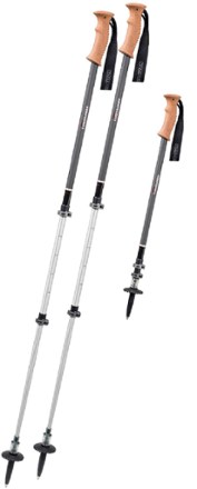 Fieldmaster Antishock Cork Trekking Poles - Pair