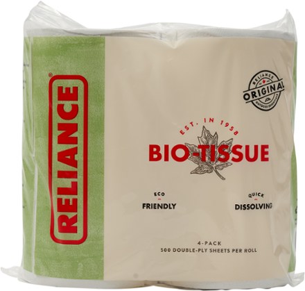 Bio-Tissue Double-Ply Recycled Toilet Paper - Package of 4