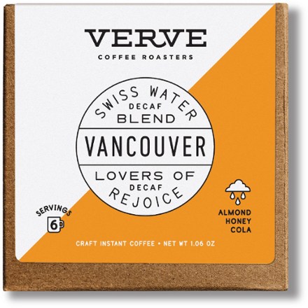 Vancouver Decaf Instant Craft Coffee - Package of 6