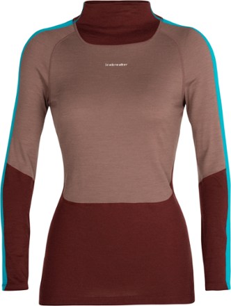 Merino 200 Sonebula Long-Sleeve High-Neck Thermal Base Layer Top - Women's