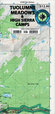 Tuolumne Meadows and High Sierra Camps Map