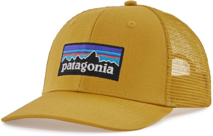 Casquette Patagonia P-6 Logo Trucker Hat Lago Blue - Eté 2022