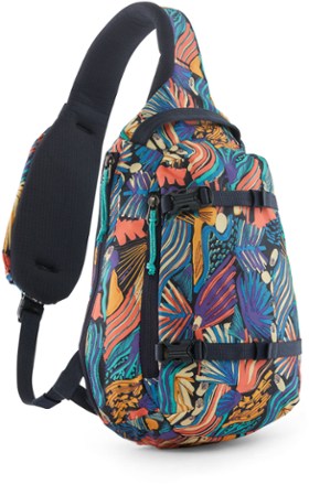 Patagonia Atom Sling 8L (Fitz Roy Patchwork: Night Plum)