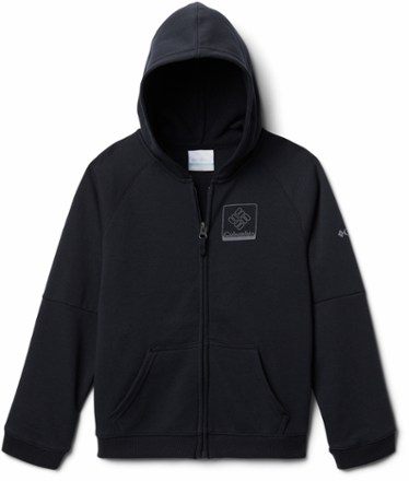 Branded French Terry Full-Zip Hoodie - Kids'