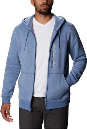 Logo Fleece Full-Zip Hoodie - Men's
