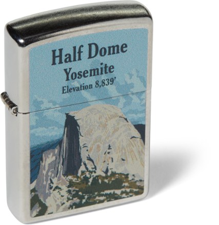 Half Dome Graphic Windproof Lighter