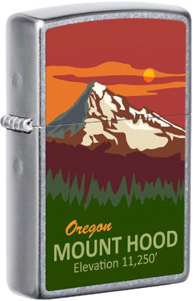 Mt. Hood Graphic Windproof Lighter
