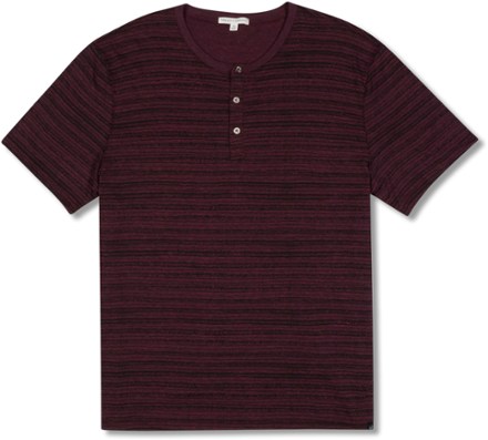 Dirt Road Striped Henley Shirt - Men's