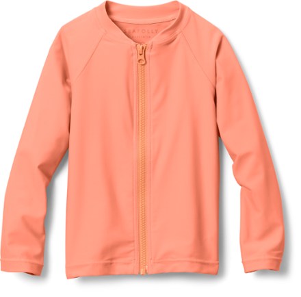 Seafolly Sweet Summer Long-Sleeve Zip-Front Rashie - Girls' | REI Co-op