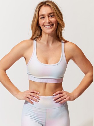 Lotus Tie-Dye Sports Bra