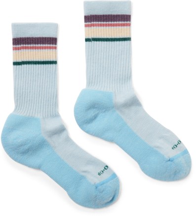 Long Valley Merino Wool Lightweight Crew Socks - Kids'