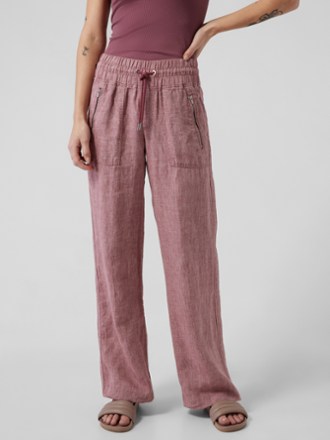 Cabo Linen Wide Leg Pants - Women's
