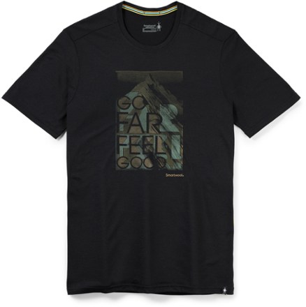 Merino Sport 150 Go Far, Feel Good Summit Graphic T-Shirt - Men's