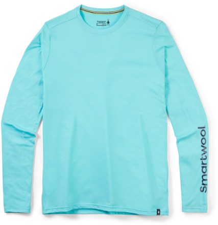 Merino Sport 150 Logo Long-Sleeve Graphic T-Shirt - Men's