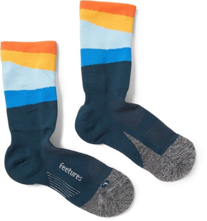 Athlete Edition Run Trail Magic Crew Print Socks