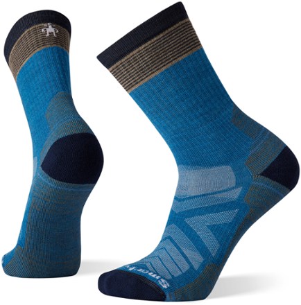 Performance Hike Light Cushion Micro Stripe Crew Socks - Men's