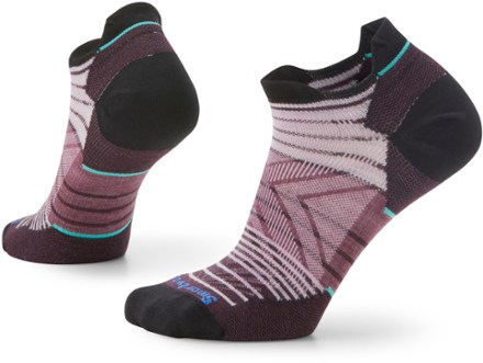 Performance Run Zero Cushion Striped Low Ankle Socks - Women's