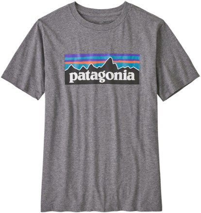 Bliv ved Waterfront sammensatte Patagonia Cotton P-6 Logo T-Shirt - Boys' | REI Co-op