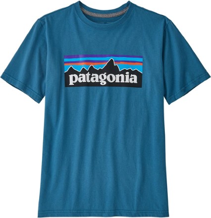 Patagonia Cotton P-6 Logo T-Shirt - Boys' 0