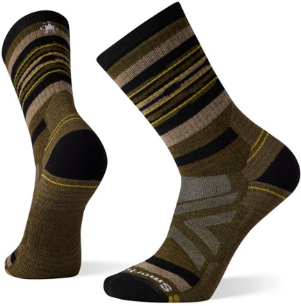 Performance Hike Full Cushion Rail Stripe Crew Socks - Men's