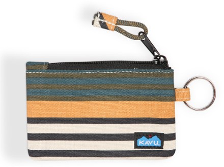 KAVU Go Time Bi-Fold Crossbody Wallet - 7x4x1 Inch Travel Organizer With Detachable Rope Strap