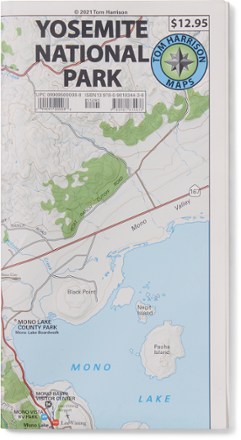 Below is the newest version of Tom Harrison Cartography Yosemite National Park Map
