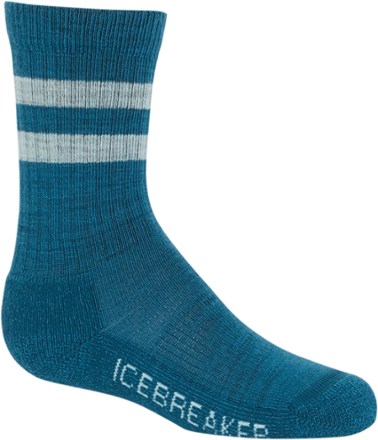 Icebreaker Hike Light Crew Macro Stripe Socks