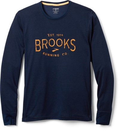 Distance Graphic Long-Sleeve T-Shirt - Men's