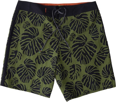 Throwback Print Board Shorts - Men's