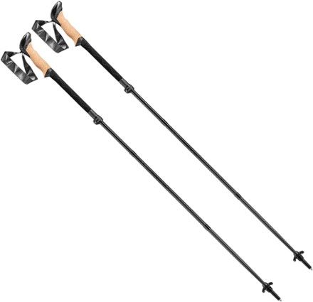 Black Series FX Carbon Trekking Poles - Pair