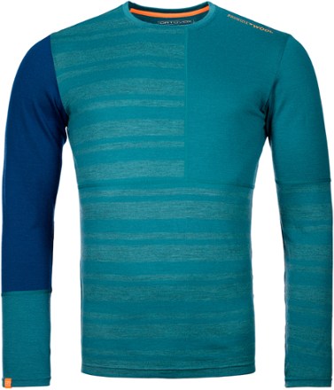 Ortovox 185 Merino Rock'n'wool Long-Sleeve Base Layer Top - Men's