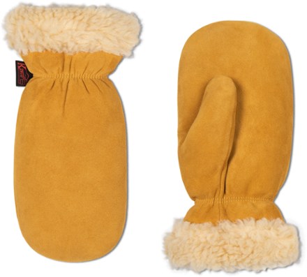 Lined Suede Deerskin Mittens