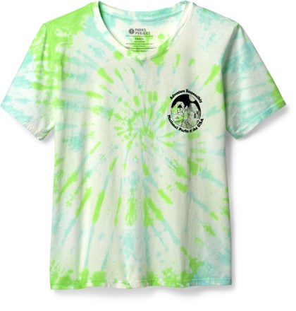 Fill In Your Park Boxy T-Shirt - Tie Dye - Women's