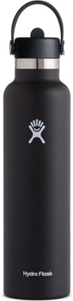 Hydro Flask Standard-Mouth Vacuum Water Bottle with Flex Straw Cap - 24 fl. oz. | REI Co-op