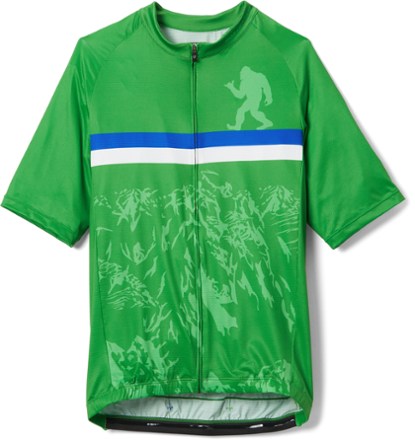 Circuit Custom Mountain & Bigfoot Cycling Jersey - Men's