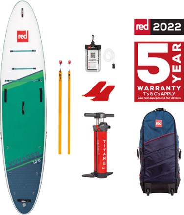 Voyager Inflatable Stand Up Paddle Board - 12'6"