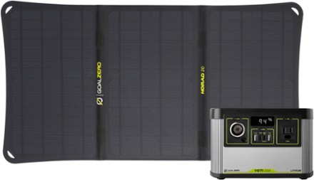 Goal Zero Yeti 200X Portable Power Station with Nomad 20 Solar Panel Kit