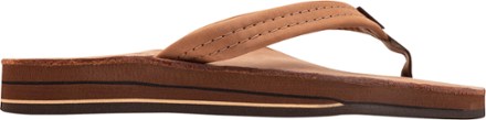 Premier Leather Double-Layer Arch Support Flip-Flops - Women's