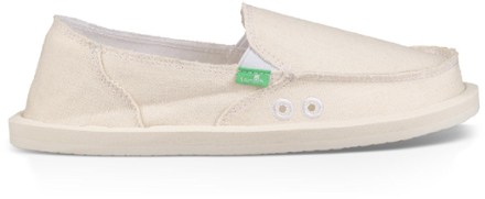 Donna Tone Slip-On Shoes - White - Women's