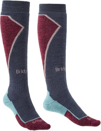 Bridgedale Ski Midweight + Merino Endurance Over-Calf Socks - Women's 0