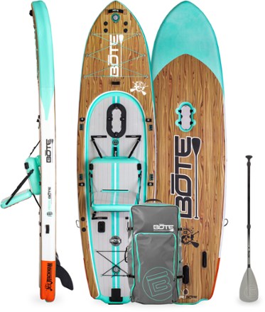 Rackham Aero Sit-On-Top Inflatable Kayak with Paddle - 12'4"