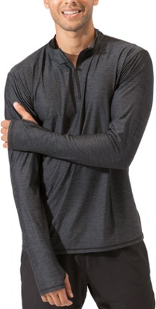 Threads 4 Thought Brennan Base Layer Long-Sleeve Quarter-Zip Top - Men's 0