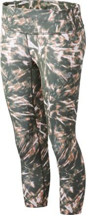 Printed Accelerate Capri Tights - Women's