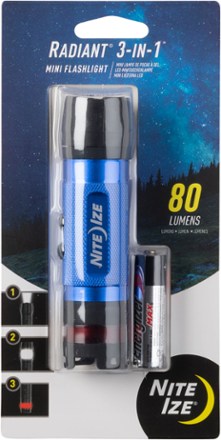 Radiant 3-in-1 Mini Flashlight