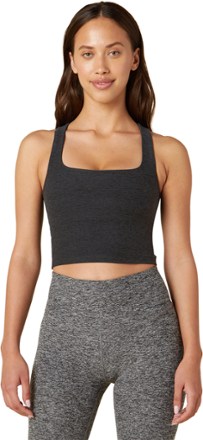 Spacedye Square-Neck Crop Tank Top - Women's