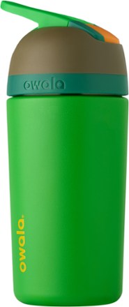 Owala Kids Flip Insulated Stainless-Steel Water Bottle with Straw and  Locking Lid, 14-Ounce, Brown/Teal (Mint Chocolate Chip)