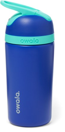  Owala Kids Insulation Stainless Steel Tumbler with Spill  Resistant Flexible Straw, Easy to Clean, Kids Water Bottle, Great for  Travel, Dishwasher Safe, 12 Oz, Blue and Light Green (Turtley Awesome) 