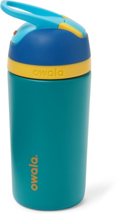 Owala KIDS FreeSip Stainless Steel / 16oz / Color: Splishy Splashy