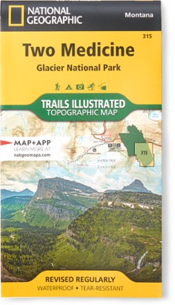 Two Medicine/Glacier National Park Topographic Map